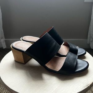 Madewell Black Kiera Mule